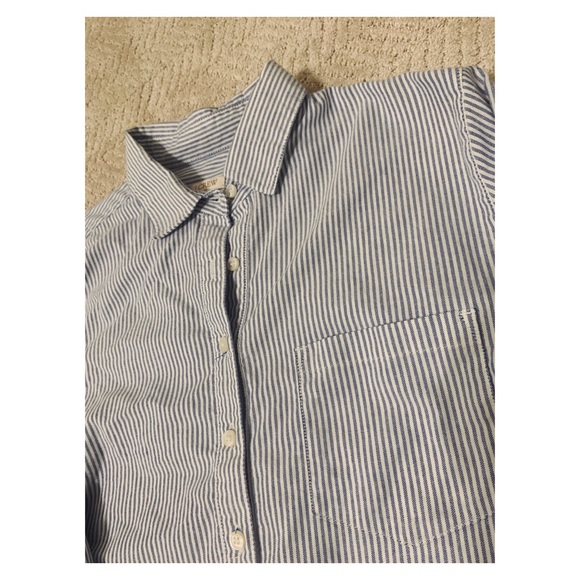 J Crew Cotton Button Down Longsleeve - Picture 2 of 5
